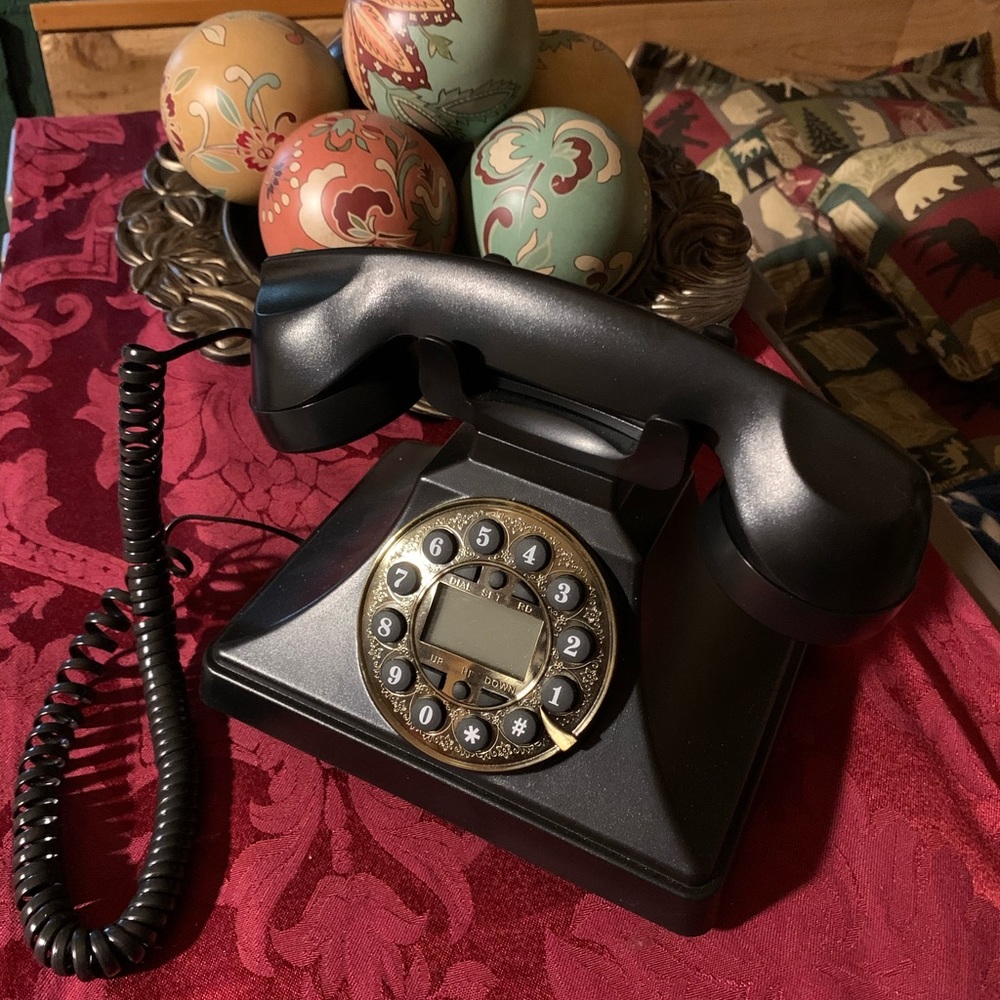 Corded Retro Landline Phone